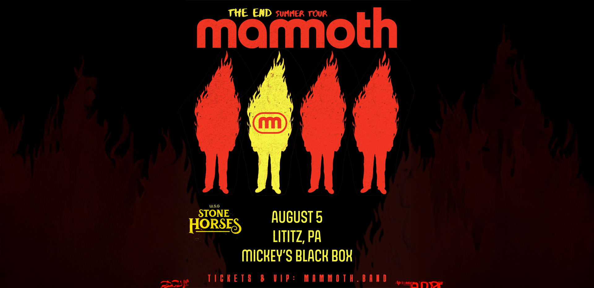 Stone Horses to support Mammoth at Sold Out Philadelphia show!